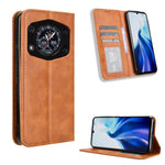 Custodia per telefono in pelle con trama retrò con fibbia magnetica, For Cubot Note 60 4G, For Cubot X100, For Cubot A40, For Cubot P90, For Cubot A30, For Cubot A20