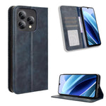 Custodia per telefono in pelle con trama retrò con fibbia magnetica, For Cubot Note 60 4G, For Cubot X100, For Cubot A40, For Cubot P90, For Cubot A30, For Cubot A20