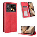 Custodia per telefono in pelle con trama retrò con fibbia magnetica, For Cubot Note 60 4G, For Cubot X100, For Cubot A40, For Cubot P90, For Cubot A30, For Cubot A20