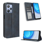 Custodia per telefono in pelle con trama retrò con fibbia magnetica, For Blackview A52 / A52 Pro, For Blackview A96, For Blackview A200 Pro, For Blackview Oscal C70, For Blackview Oscal C30 / C30 Pro, For Blackview A53 / A53 Pro