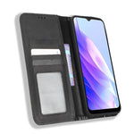 Custodia per telefono in pelle con trama retrò con fibbia magnetica, For Blackview A52 / A52 Pro, For Blackview A96, For Blackview A200 Pro, For Blackview Oscal C70, For Blackview Oscal C30 / C30 Pro, For Blackview A53 / A53 Pro