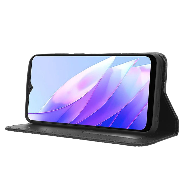 Custodia per telefono in pelle con trama retrò con fibbia magnetica, For Blackview A52 / A52 Pro, For Blackview A96, For Blackview A200 Pro, For Blackview Oscal C70, For Blackview Oscal C30 / C30 Pro, For Blackview A53 / A53 Pro