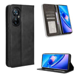 Custodia per telefono in pelle con trama retrò con fibbia magnetica, For Blackview A52 / A52 Pro, For Blackview A96, For Blackview A200 Pro, For Blackview Oscal C70, For Blackview Oscal C30 / C30 Pro, For Blackview A53 / A53 Pro