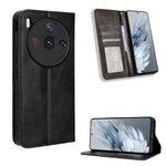 Custodia per telefono in pelle con trama retrò con fibbia magnetica, For ZTE nubia Red Magic 9 Pro, For ZTE Blade A73 5G, For ZTE Blade  V50 Vita 4G, For ZTE Blade A53 Pro, For ZTE nubia Z50S Pro, For ZTE Blade L220