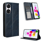 Custodia per telefono in pelle con trama retrò con fibbia magnetica, For ZTE nubia Z60S Pro, For ZTE Blade A35, For ZTE Axon 60 Lite / Blade V60 Vita, For ZTE Blade V60 / Axon 60 4G, For ZTE Anshin Family, For ZTE nubia Focus Pro 5G