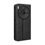 Custodia per telefono in pelle con trama retrò con fibbia magnetica, For ZTE nubia Z60S Pro, For ZTE Blade A35, For ZTE Axon 60 Lite / Blade V60 Vita, For ZTE Blade V60 / Axon 60 4G, For ZTE Anshin Family, For ZTE nubia Focus Pro 5G
