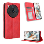 Custodia per telefono in pelle con trama retrò con fibbia magnetica, For ZTE nubia Z60S Pro, For ZTE Blade A35, For ZTE Axon 60 Lite / Blade V60 Vita, For ZTE Blade V60 / Axon 60 4G, For ZTE Anshin Family, For ZTE nubia Focus Pro 5G