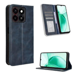Custodia per telefono in pelle con trama retrò con fibbia magnetica, For ZTE nubia Z60S Pro, For ZTE Blade A35, For ZTE Axon 60 Lite / Blade V60 Vita, For ZTE Blade V60 / Axon 60 4G, For ZTE Anshin Family, For ZTE nubia Focus Pro 5G