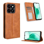 Custodia per telefono in pelle con trama retrò con fibbia magnetica, For ZTE nubia Z60S Pro, For ZTE Blade A35, For ZTE Axon 60 Lite / Blade V60 Vita, For ZTE Blade V60 / Axon 60 4G, For ZTE Anshin Family, For ZTE nubia Focus Pro 5G