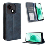 Custodia per telefono in pelle con trama retrò con fibbia magnetica, For ZTE Blade A56 4G, For ZTE nubia Neo 3 5G, For ZTE nubia Red Magic 10 Air, For ZTE Blade A35e Z2466, For ZTE nubia Neo 3 GT 5G, For ZTE nubia Focus 2 Ultra 5G
