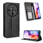 Custodia per telefono in pelle con trama retrò con fibbia magnetica, For ZTE nubia Air, For ZTE nubia Z80 Ultra, For ZTE nubia RedMagic 11 Pro / 11 Pro+, For ZTE Blade A76 4G, For ZTE Blade A76 5G, For ZTE Blade A36 4G