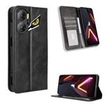 Custodia per telefono in pelle con trama retrò con fibbia magnetica, For ZTE Blade A56 4G, For ZTE nubia Neo 3 5G, For ZTE nubia Red Magic 10 Air, For ZTE Blade A35e Z2466, For ZTE nubia Neo 3 GT 5G, For ZTE nubia Focus 2 Ultra 5G