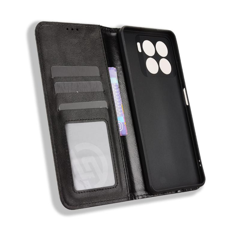 Custodia per telefono in pelle con trama retrò con fibbia magnetica, For ZTE Blade A56 4G, For ZTE nubia Neo 3 5G, For ZTE nubia Red Magic 10 Air, For ZTE Blade A35e Z2466, For ZTE nubia Neo 3 GT 5G, For ZTE nubia Focus 2 Ultra 5G