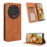 Custodia per telefono in pelle con trama retrò con fibbia magnetica, For ZTE nubia Focus 2 5G, For ZTE nubia Music 2, For ZTE nubia S 5G A403ZT, For ZTE Blade V70 Max, For ZTE Blade V70 Design 4G, For ZTE nubia Z70 Ultra