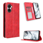 Custodia per telefono in pelle con trama retrò con fibbia magnetica, For ZTE nubia RedMagic 11 Air, For ZTE Nubia V80 Max, For ZTE A75 Pro / Telstra T-Elite 5G, For ZTE nubia S2 504ZT, For ZTE nubia S2e / S2R / S2 Lite, For ZTE nubia V80 Design
