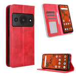 Custodia per telefono in pelle con trama retrò con fibbia magnetica, For ZTE nubia RedMagic 11 Air, For ZTE Nubia V80 Max, For ZTE A75 Pro / Telstra T-Elite 5G, For ZTE nubia S2 504ZT, For ZTE nubia S2e / S2R / S2 Lite, For ZTE nubia V80 Design
