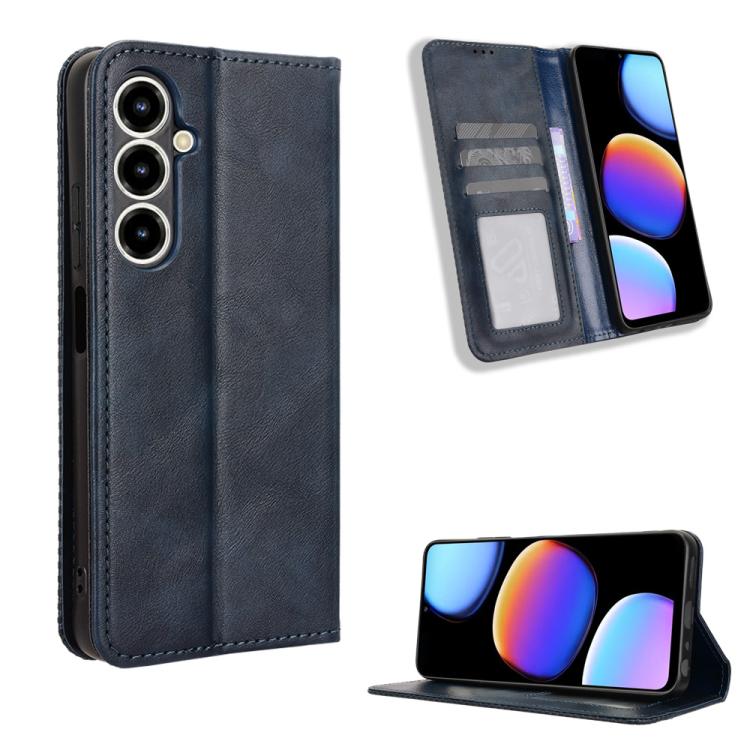 Custodia per telefono in pelle con trama retrò con fibbia magnetica, For ZTE nubia RedMagic 11 Air, For ZTE Nubia V80 Max, For ZTE A75 Pro / Telstra T-Elite 5G, For ZTE nubia S2 504ZT, For ZTE nubia S2e / S2R / S2 Lite, For ZTE nubia V80 Design