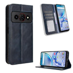 Custodia per telefono in pelle con trama retrò con fibbia magnetica, For ZTE Kantan Sumaho5 A601ZT, For ZTE nubia Neo 5 Pro 5G, For ZTE nubia Neo 5 5G, For ZTE nubia P9 Pro 5G / Optus X Pro 2 5G, For ZTE nubia Neo 5 GT 5G, For ZTE Optus X Value 5G
