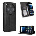 Custodia per telefono in pelle con trama retrò con fibbia magnetica, For ZTE Kantan Sumaho5 A601ZT, For ZTE nubia Neo 5 Pro 5G, For ZTE nubia Neo 5 5G, For ZTE nubia P9 Pro 5G / Optus X Pro 2 5G, For ZTE nubia Neo 5 GT 5G, For ZTE Optus X Value 5G