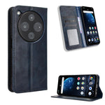 Custodia per telefono in pelle con trama retrò con fibbia magnetica, For ZTE Kantan Sumaho5 A601ZT, For ZTE nubia Neo 5 Pro 5G, For ZTE nubia Neo 5 5G, For ZTE nubia P9 Pro 5G / Optus X Pro 2 5G, For ZTE nubia Neo 5 GT 5G, For ZTE Optus X Value 5G