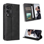 Custodia per telefono in pelle con trama retrò con fibbia magnetica, For ZTE nubia RedMagic 11 Air, For ZTE Nubia V80 Max, For ZTE A75 Pro / Telstra T-Elite 5G, For ZTE nubia S2 504ZT, For ZTE nubia S2e / S2R / S2 Lite, For ZTE nubia V80 Design