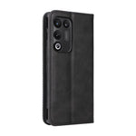 Custodia per telefono in pelle con trama retrò con fibbia magnetica, For ZTE nubia RedMagic 11 Air, For ZTE Nubia V80 Max, For ZTE A75 Pro / Telstra T-Elite 5G, For ZTE nubia S2 504ZT, For ZTE nubia S2e / S2R / S2 Lite, For ZTE nubia V80 Design