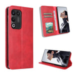 Custodia per telefono in pelle con trama retrò con fibbia magnetica, For ZTE nubia RedMagic 11 Air, For ZTE Nubia V80 Max, For ZTE A75 Pro / Telstra T-Elite 5G, For ZTE nubia S2 504ZT, For ZTE nubia S2e / S2R / S2 Lite, For ZTE nubia V80 Design