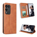 Custodia per telefono in pelle con trama retrò con fibbia magnetica, For ZTE nubia RedMagic 11 Air, For ZTE Nubia V80 Max, For ZTE A75 Pro / Telstra T-Elite 5G, For ZTE nubia S2 504ZT, For ZTE nubia S2e / S2R / S2 Lite, For ZTE nubia V80 Design