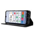 Custodia per telefono in pelle con trama retrò con fibbia magnetica, For ZTE Kantan Sumaho5 A601ZT, For ZTE nubia Neo 5 Pro 5G, For ZTE nubia Neo 5 5G, For ZTE nubia P9 Pro 5G / Optus X Pro 2 5G, For ZTE nubia Neo 5 GT 5G, For ZTE Optus X Value 5G