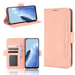 Custodia per telefono in pelle con slot per schede di consistenza al polpaccio, For OPPO A78 4G, For OPPO Find X8 Pro, For OPPO Reno7 A