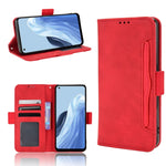 Custodia per telefono in pelle con slot per schede di consistenza al polpaccio, For OPPO A78 4G, For OPPO Find X8 Pro, For OPPO Reno7 A