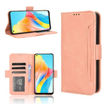 Custodia per telefono in pelle con slot per schede di consistenza al polpaccio, For OPPO A38 4G / A18 4G, For OPPO A2 Pro 5G, For OPPO A58 4G, For OPPO Reno10 / Reno10 Pro Global