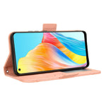 Custodia per telefono in pelle con slot per schede di consistenza al polpaccio, For OPPO A78 4G, For OPPO Find X8 Pro, For OPPO Reno7 A