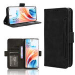 Custodia per telefono in pelle con slot per schede di consistenza al polpaccio, For OPPO A38 4G / A18 4G, For OPPO A2 Pro 5G, For OPPO A58 4G, For OPPO Reno10 / Reno10 Pro Global