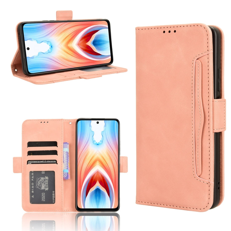 Custodia per telefono in pelle con slot per schede di consistenza al polpaccio, For OPPO Reno11 Pro 5G Global, For OPPO Find X7 Ultra 5G, For OPPO A79 5G / A2 5G, For OPPO Find N3 / OnePlus Open