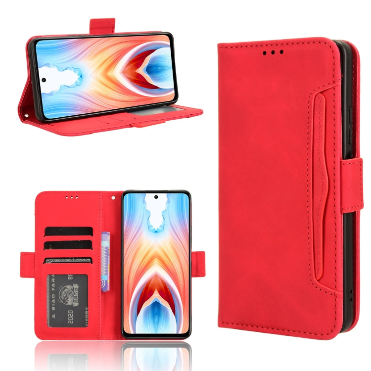 Custodia per telefono in pelle con slot per schede di consistenza al polpaccio, For OPPO Reno11 Pro 5G Global, For OPPO Find X7 Ultra 5G, For OPPO A79 5G / A2 5G, For OPPO Find N3 / OnePlus Open