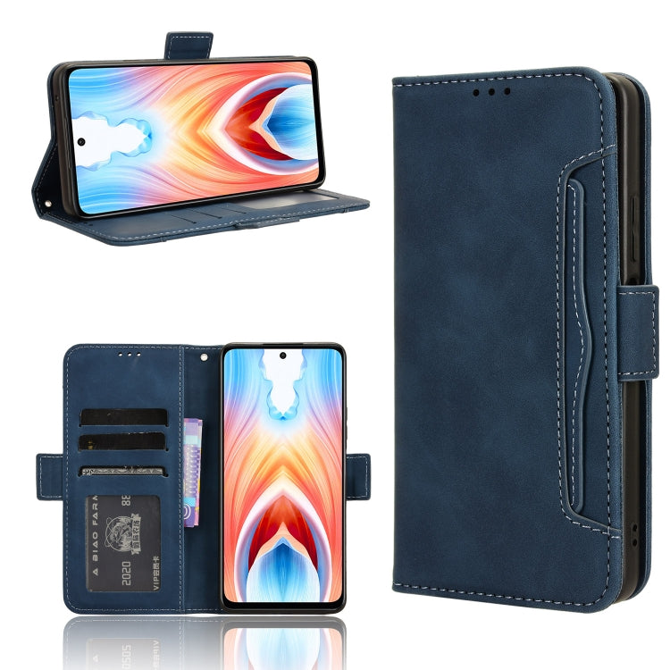 Custodia per telefono in pelle con slot per schede di consistenza al polpaccio, For OPPO Reno11 Pro 5G Global, For OPPO Find X7 Ultra 5G, For OPPO A79 5G / A2 5G, For OPPO Find N3 / OnePlus Open