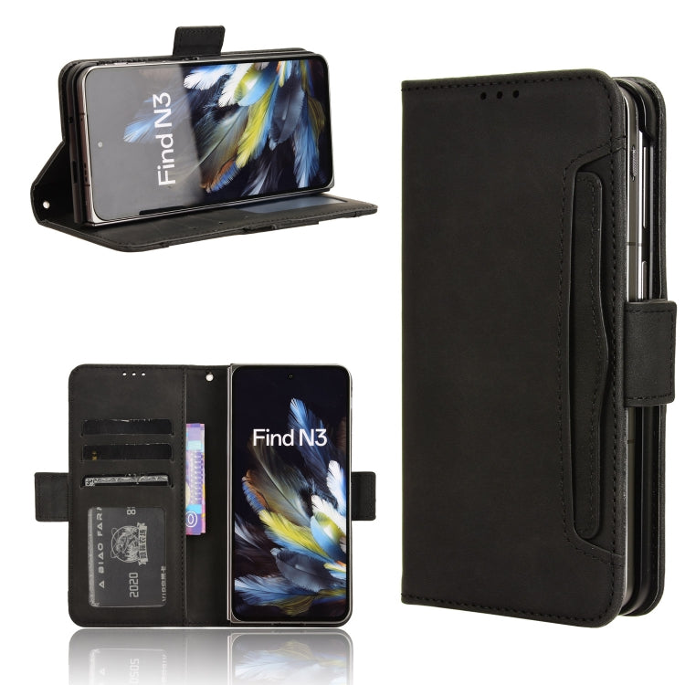 Custodia per telefono in pelle con slot per schede di consistenza al polpaccio, For OPPO Reno11 Pro 5G Global, For OPPO Find X7 Ultra 5G, For OPPO A79 5G / A2 5G, For OPPO Find N3 / OnePlus Open