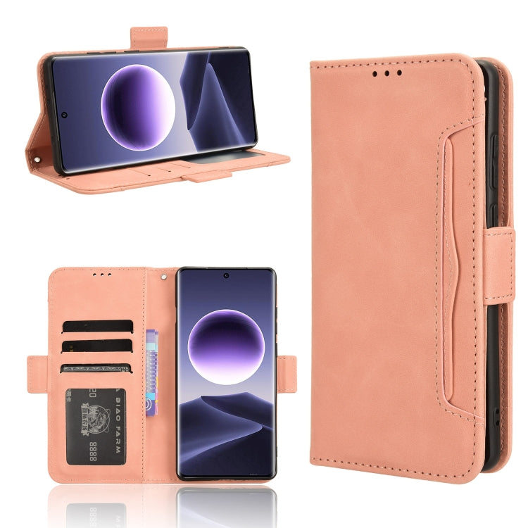 Custodia per telefono in pelle con slot per schede di consistenza al polpaccio, For OPPO A3 Pro 5G Global, For OPPO Reno11 F 5G / F25 Pro 5G, For OPPO Find X7 5G, For OPPO Reno11 5G Global