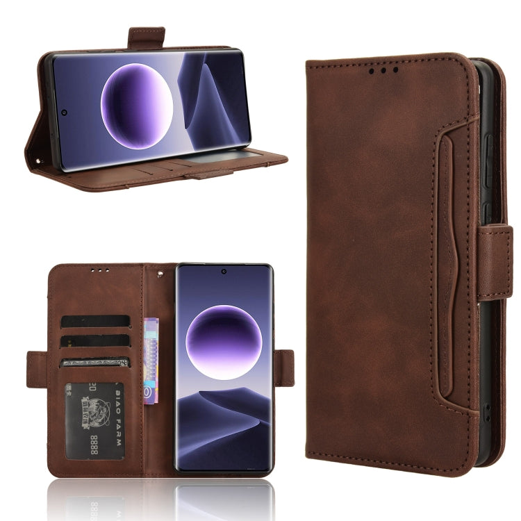 Custodia per telefono in pelle con slot per schede di consistenza al polpaccio, For OPPO A3 Pro 5G Global, For OPPO Reno11 F 5G / F25 Pro 5G, For OPPO Find X7 5G, For OPPO Reno11 5G Global