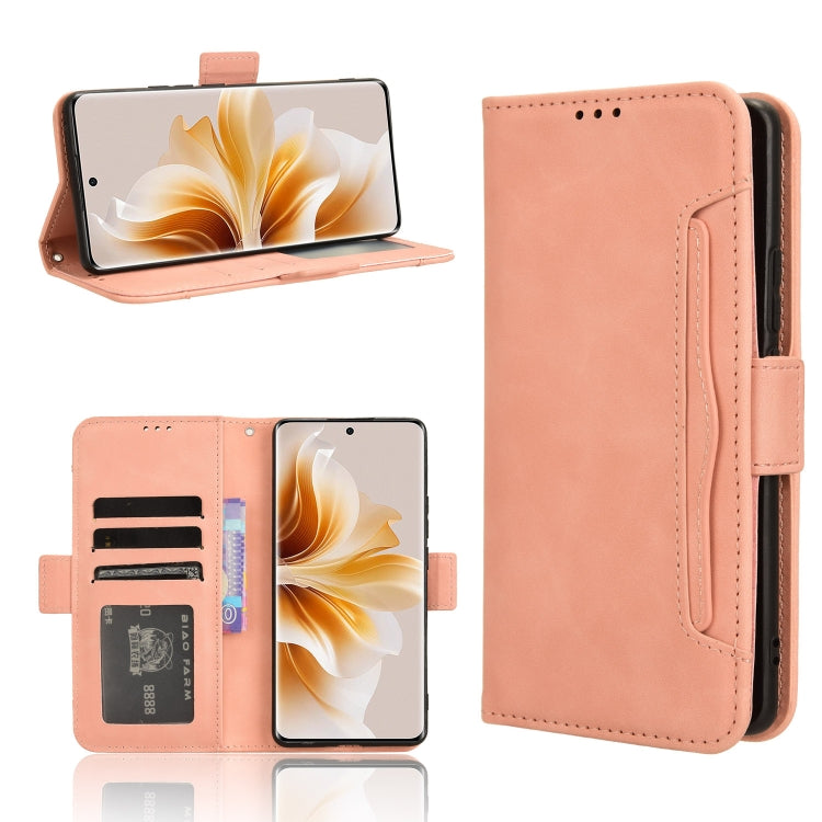 Custodia per telefono in pelle con slot per schede di consistenza al polpaccio, For OPPO Reno11 Pro 5G Global, For OPPO Find X7 Ultra 5G, For OPPO A79 5G / A2 5G, For OPPO Find N3 / OnePlus Open