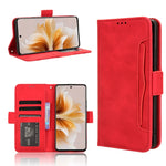 Custodia per telefono in pelle con slot per schede di consistenza al polpaccio, For OPPO Reno12 5G Global, For OPPO F27 Pro 5G / F27 Pro+ 5G, For OPPO A60 4G, For OPPO A3 Pro 5G