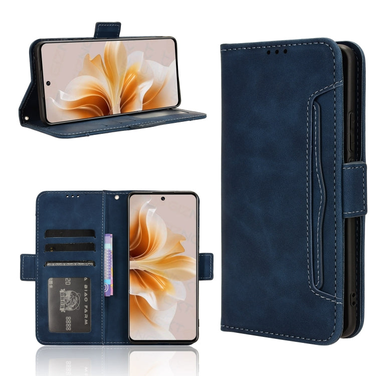 Custodia per telefono in pelle con slot per schede di consistenza al polpaccio, For OPPO Reno12 5G Global, For OPPO F27 Pro 5G / F27 Pro+ 5G, For OPPO A60 4G, For OPPO A3 Pro 5G