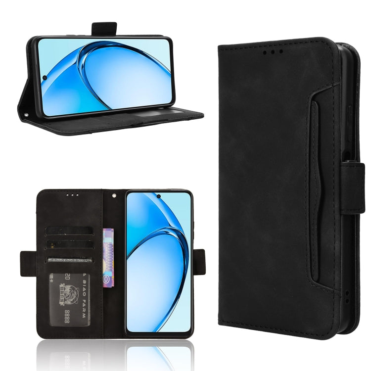 Custodia per telefono in pelle con slot per schede di consistenza al polpaccio, For OPPO Reno12 5G Global, For OPPO F27 Pro 5G / F27 Pro+ 5G, For OPPO A60 4G, For OPPO A3 Pro 5G