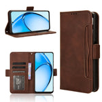 Custodia per telefono in pelle con slot per schede di consistenza al polpaccio, For OPPO Reno12 5G Global, For OPPO F27 Pro 5G / F27 Pro+ 5G, For OPPO A60 4G, For OPPO A3 Pro 5G