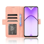 Custodia per telefono in pelle con slot per schede di consistenza al polpaccio, For OPPO A3 Pro 5G Global, For OPPO Reno11 F 5G / F25 Pro 5G, For OPPO Find X7 5G, For OPPO Reno11 5G Global