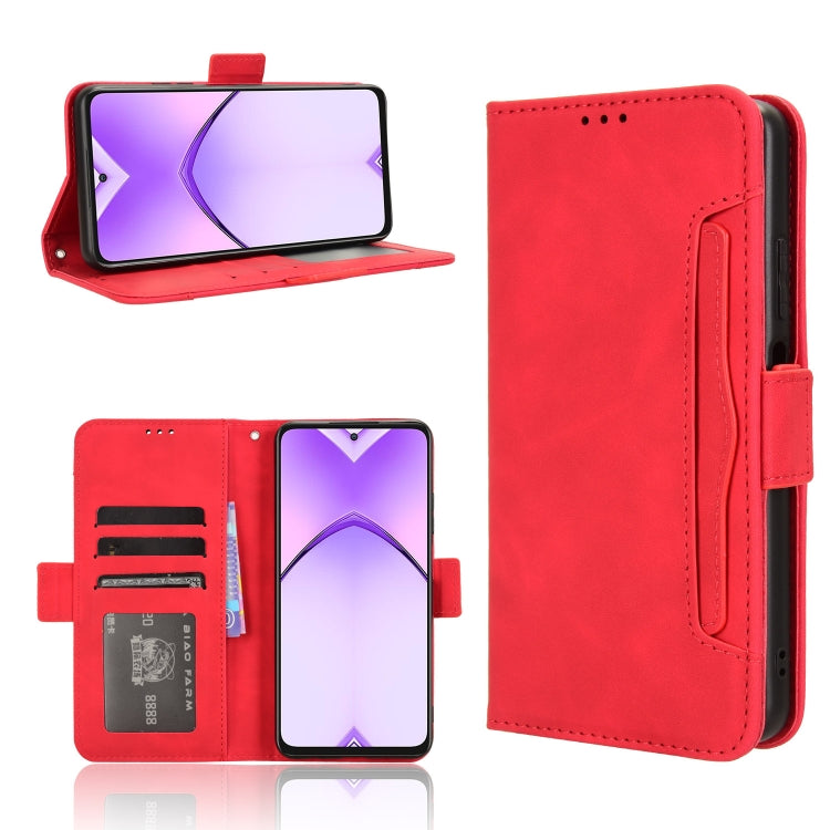 Custodia per telefono in pelle con slot per schede di consistenza al polpaccio, For OPPO A3 Pro 5G Global, For OPPO Reno11 F 5G / F25 Pro 5G, For OPPO Find X7 5G, For OPPO Reno11 5G Global