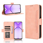 Custodia per telefono in pelle con slot per schede di consistenza al polpaccio, For OPPO A3x 5G India, For OPPO Reno12 F 5G, For OPPO Reno11 PJH110, For OPPO Reno12 Pro 5G Global