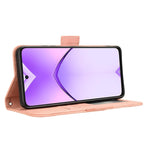 Custodia per telefono in pelle con slot per schede di consistenza al polpaccio, For OPPO A3x 5G India, For OPPO Reno12 F 5G, For OPPO Reno11 PJH110, For OPPO Reno12 Pro 5G Global
