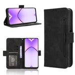 Custodia per telefono in pelle con slot per schede di consistenza al polpaccio, For OPPO A3x 5G India, For OPPO Reno12 F 5G, For OPPO Reno11 PJH110, For OPPO Reno12 Pro 5G Global